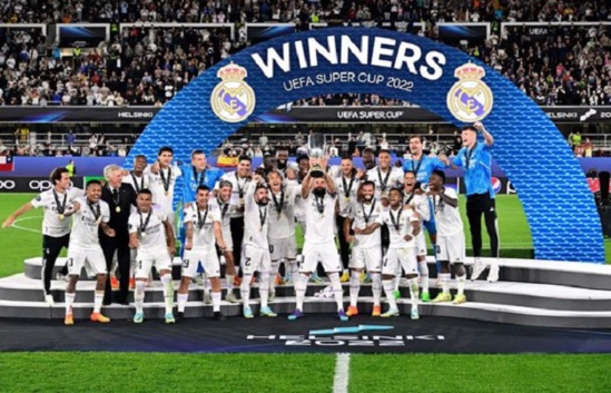 Supercoupe: Real Madrid domine Francfort (2-0)