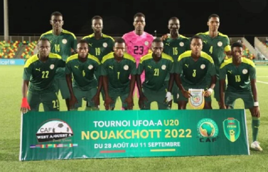 UFOA-A U20: le Sénégal neutralisé par le Libéria (2-2)