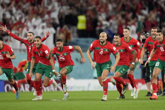 Coupe du monde: le Maroc élimine l'Espagne, simplement historique