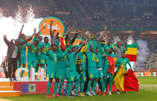 CHAN 2022: champion d'Afrique, les Lions attendus à Dakar à 18h