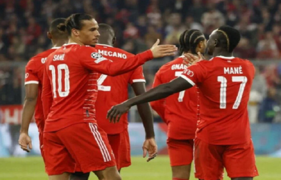 Bayern : Sadio Mané et Leroy Sané ont retrouvé la paix