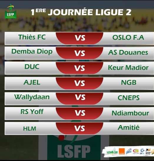 Ligue 1et Ligue 2 : les rencontres de la premières journées connues