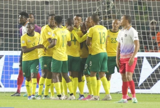 CAN 2023 : L’Afrique du Sud corrige la Namibie et se relance (4-0)