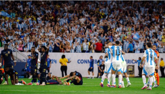 Copa America : l’Argentine en demi-finale, Venezuela-Canada cette nuit