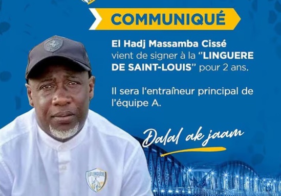 Annoncé à Pikine : Massamba Cissé signe avec Linguère de Saint-Louis