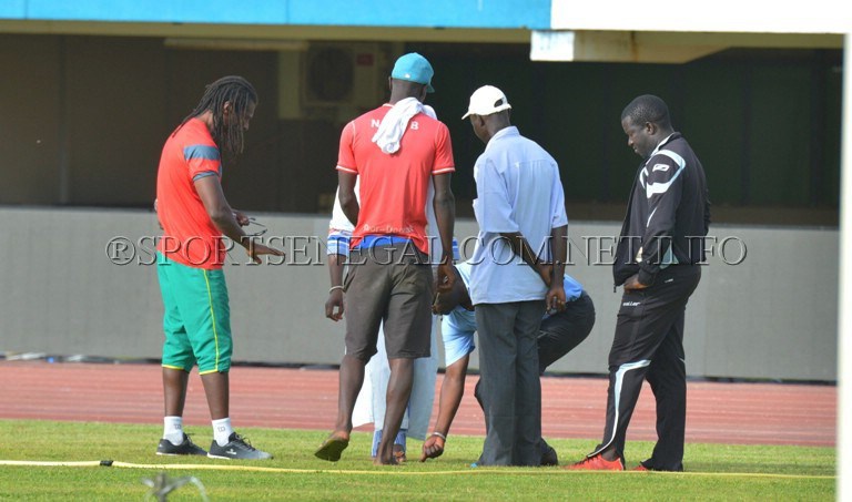 SENEGAL-GUINEE EQUATORIALE: L'état de la pelouse du stade LSS inquiète coach Cisse