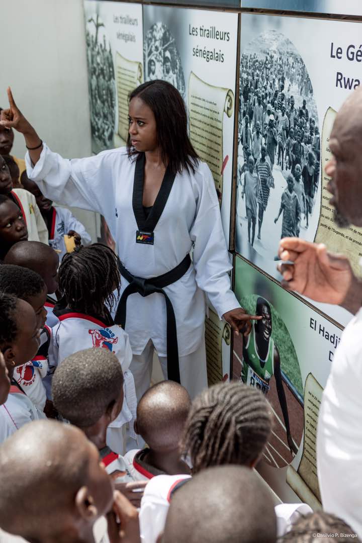 Education par le Sport : Bineta Diedhiou initie un partage avec les enfants autour des valeurs du sport