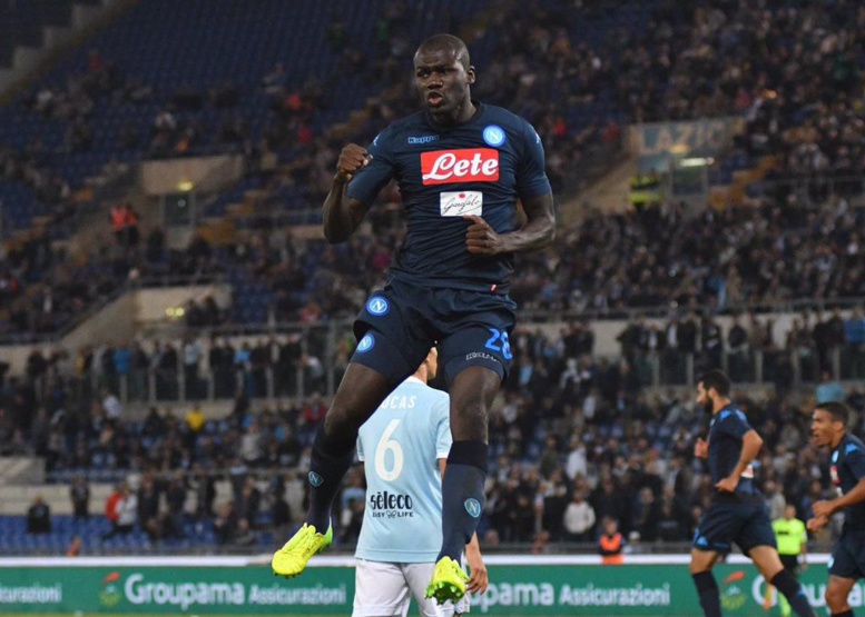 Kalidou Koulibaly buteur face à la Lazio