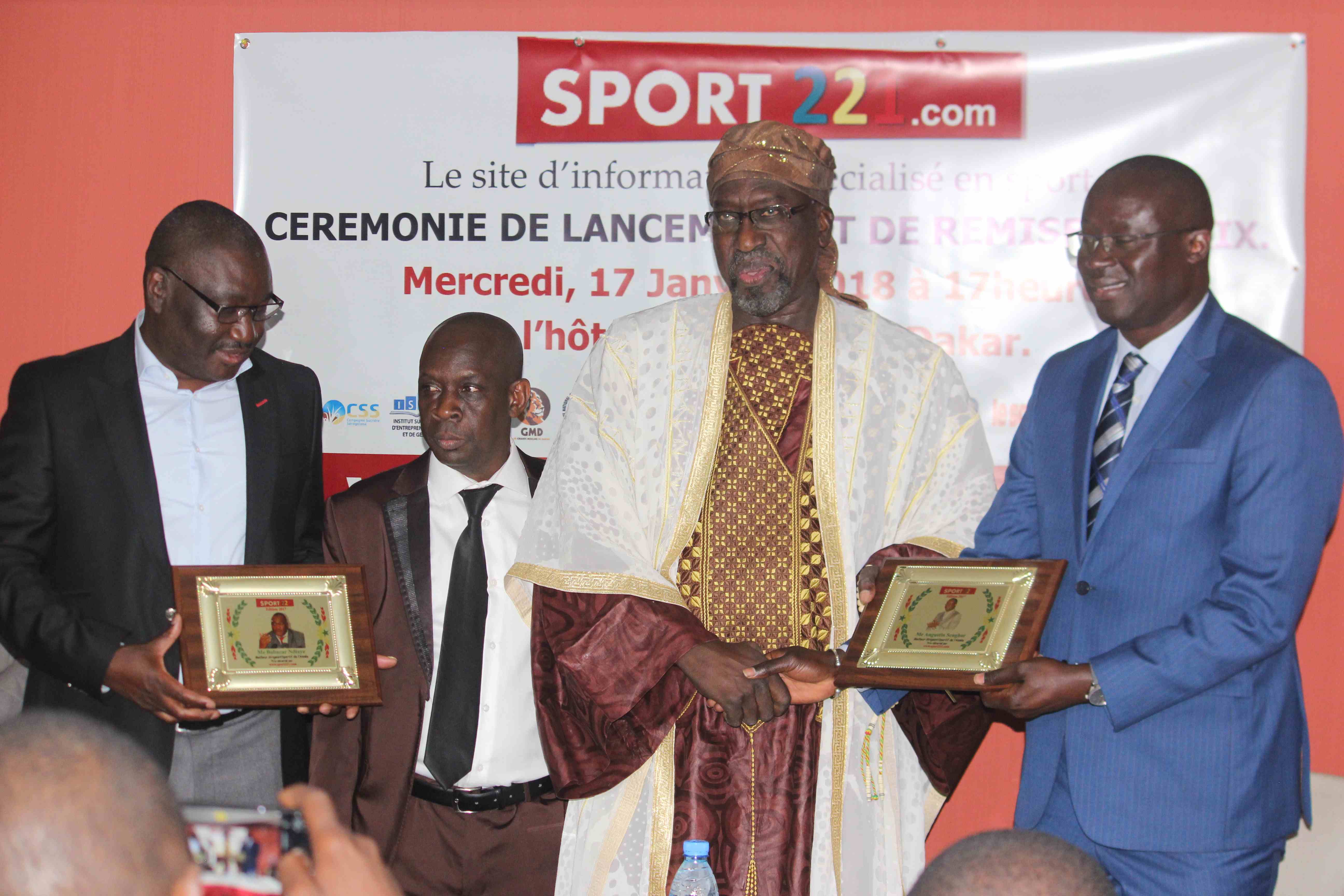 Les images du lancement de Sport 221 (1ere partie)