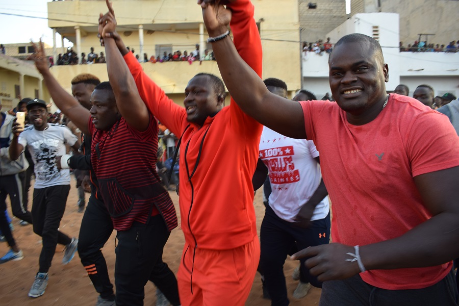 Les images de l'Open press de Modou Lô