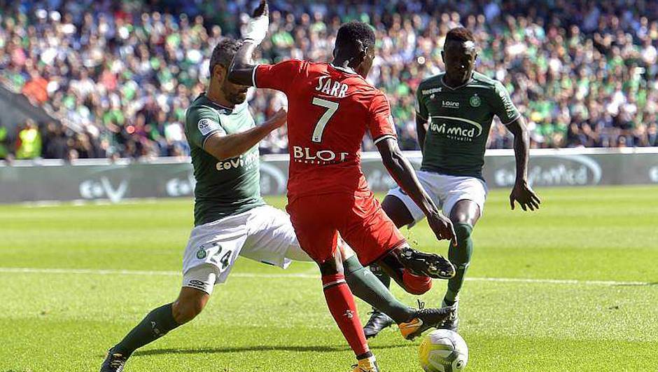 Blessé au match aller par Théophile-Catherine , Ismaila Sarr sera titulaire samedi face aux vert (Sabri Lamouchi)