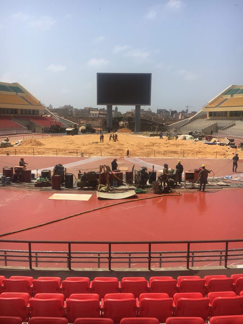 Visite du ministre des Sports et des promoteurs de lutte à l’arène nationale de Pikine