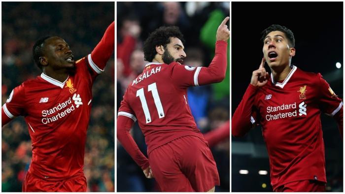 Mané, Salah et Firmino meilleur trio d'Europe !