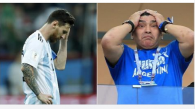 Argentine : Maradona se paie Messi