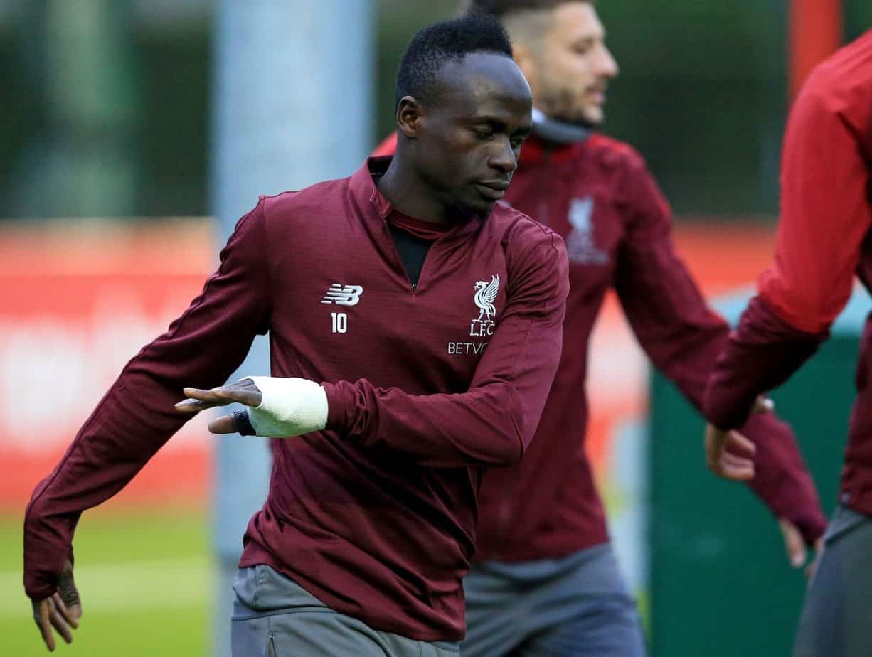 Ligue des champions : Sadio Mané a participé aux séances d’entraînement de ce mardi