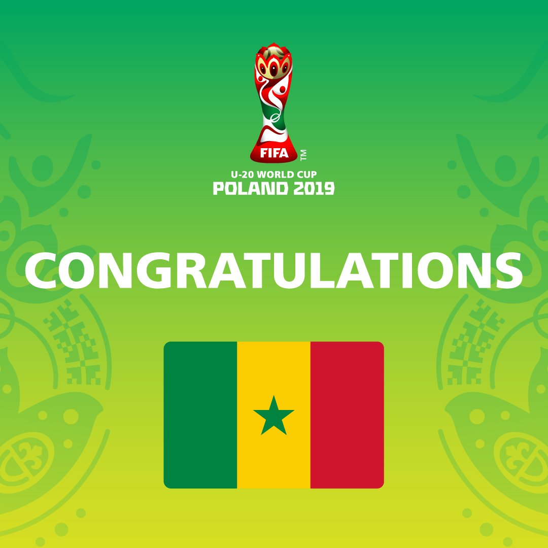 La FIFA félicite le Sénégal après la qualification à la Coupe du monde Pologne 2019