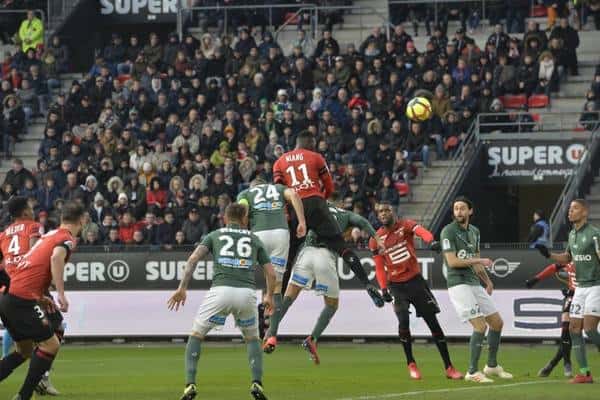 Ligue 1 : victoire de Renne face à Saint-Etienne avec Mbaye Niang buteur