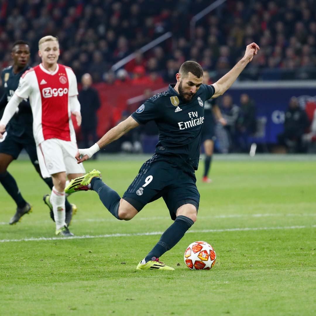 Champions League : Ajax 1-2 Real Madrid