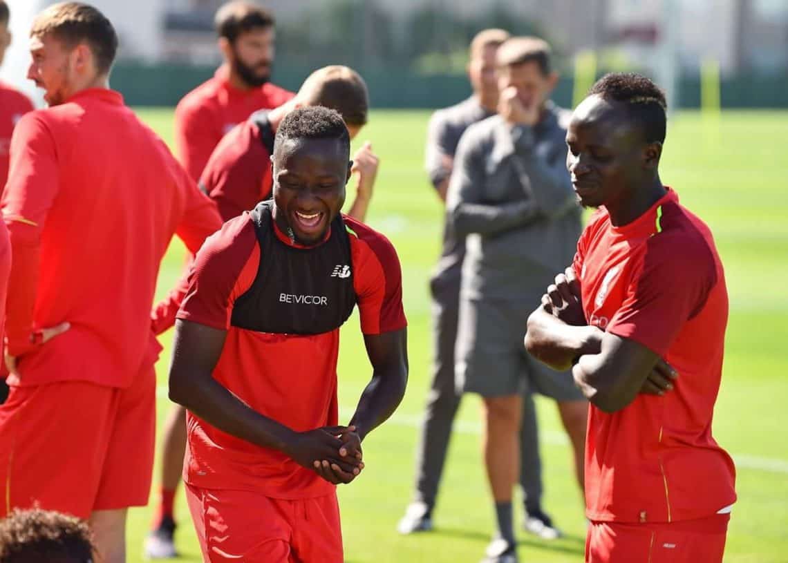 Liverpool actuellement en Espagne : Sadio Mané confiant concernant Naby Keita