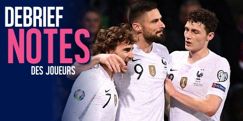 Euro : Moldavie (1-4) France