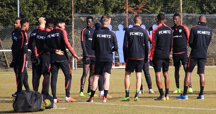 Ligue 1: Metz reprend les entraînements avec Opa Nguette, Habib Diallo et Ibrahima Niane