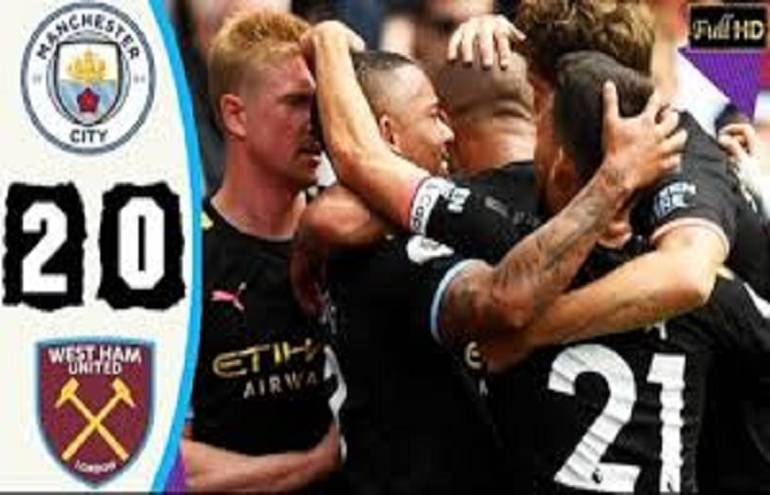 Premier League : Manchester City écrase West Ham (5-0)