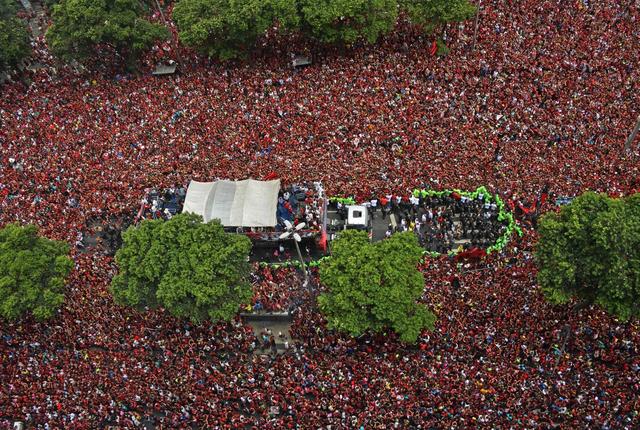 PHOTOS : Flamengo, une foule dingue à Rio !