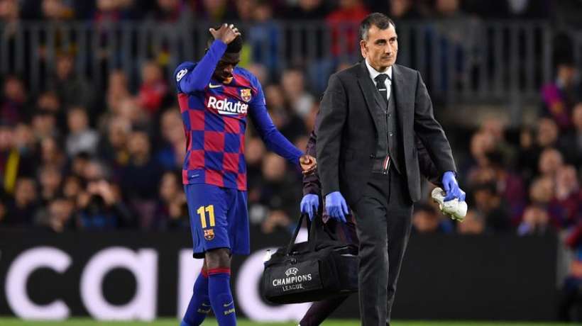 Barça: Saison terminée pour Dembélé