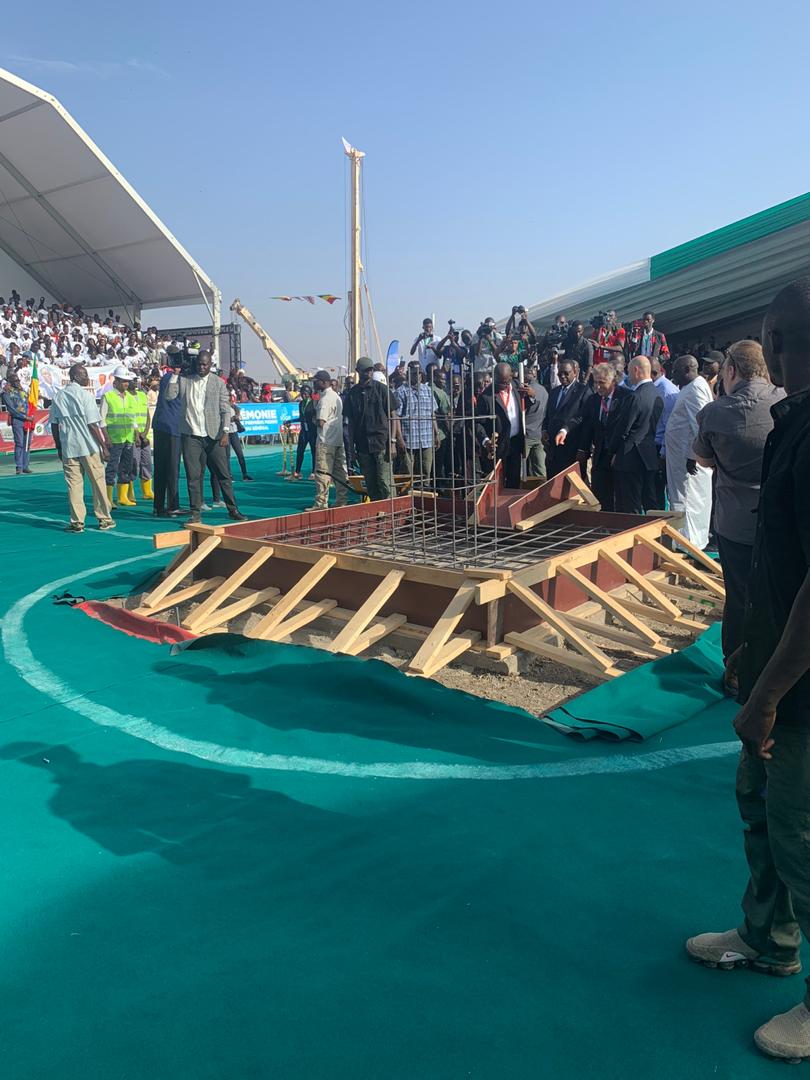 Infrastructures sportives : Le président Macky Sall lance les travaux du stade du Sénégal