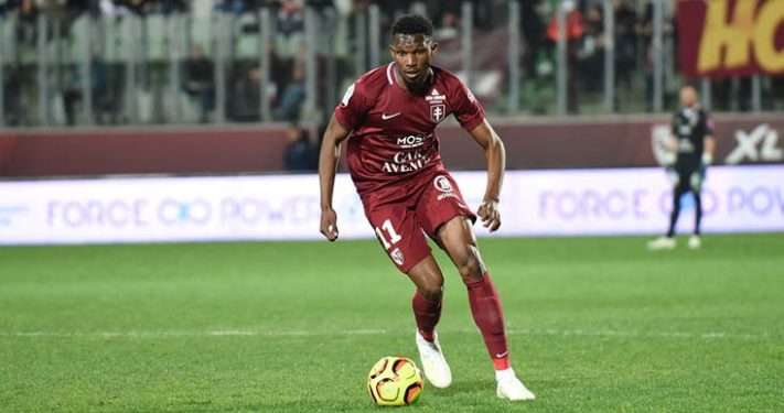 Metz : Opa Nguette buteur face à Nîmes