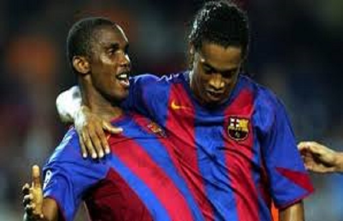 Ronaldinho, le soutien d'Eto'o