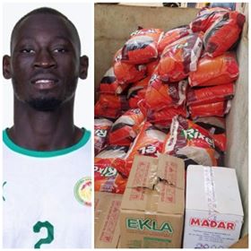 Saliou Ciss a joué son match contre le covid-19 dans son village, Kholpa