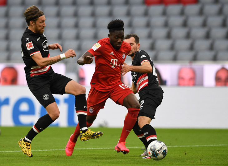 "Usain Bolt" en Bundesliga: Alphonso Davies bat un record de vitesse 