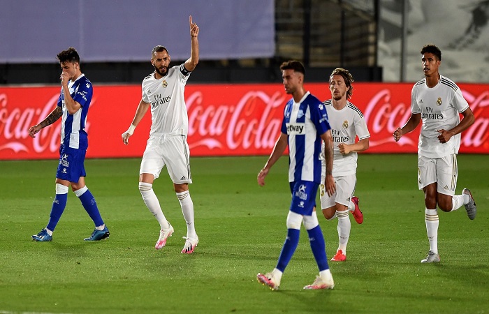 Liga : Real reprend ses distances, Benzema décisif (2-0)