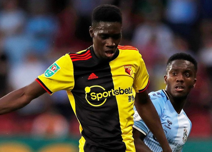 Premier League : Ismaila Sarr provisoirement en championship