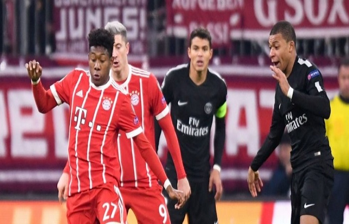 PSG-Bayern : les français mènent devant les allemands (5-4)