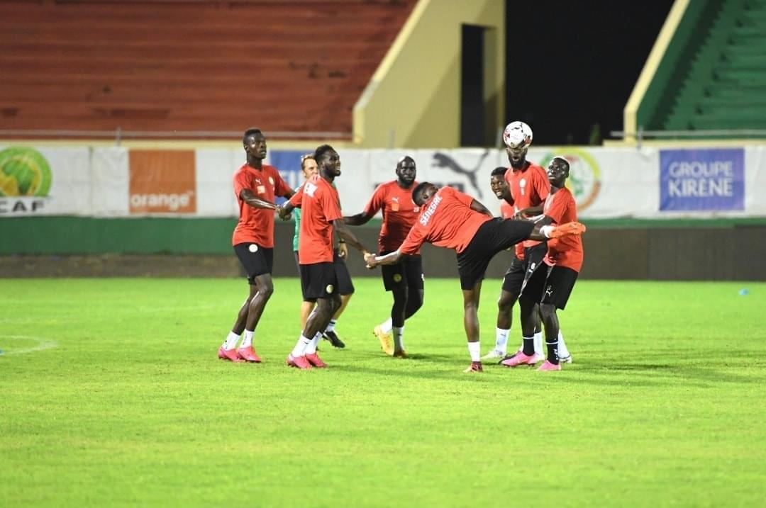 Match Sénégal vs Mauritanie : les images de la dernière séance des Lions