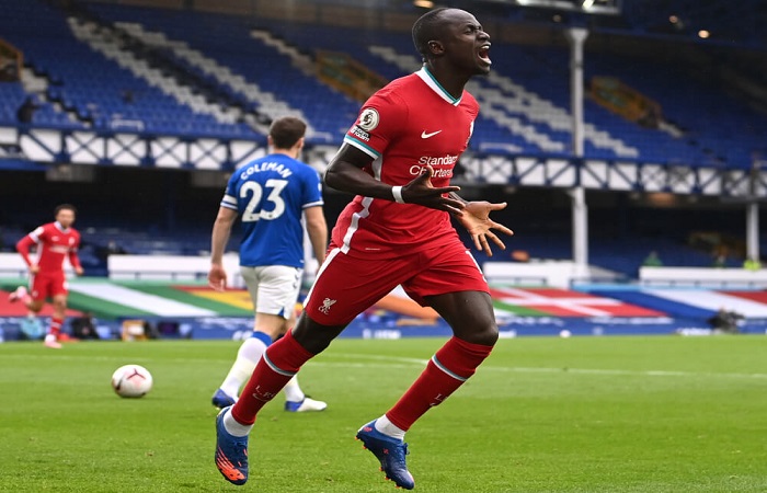 Premier League : Everton et Liverpool dos à dos, Mané buteur