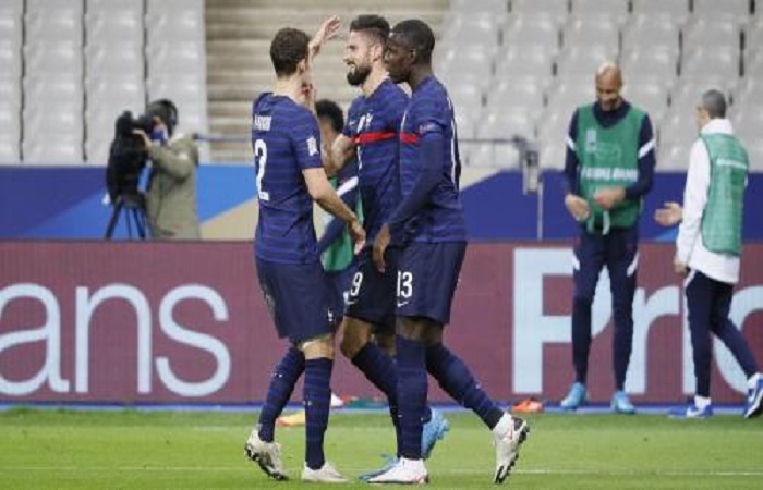 Ligue des nations : France 4-2 Suède, doublé de Giroud