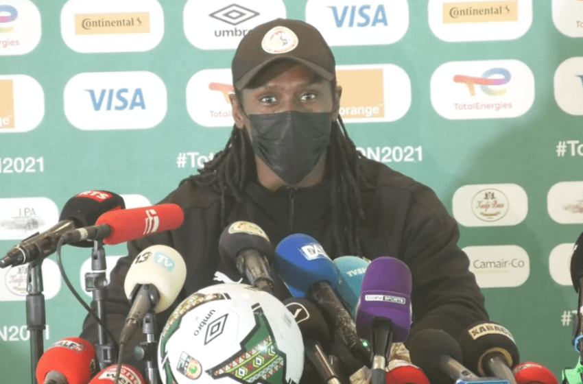 CAN 2021 : Aliou Cisse « Le Sénégal est en train de monter en puissance »