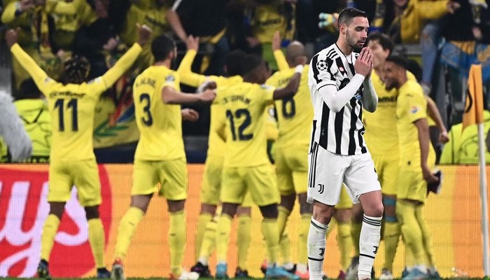 Ligue des champions : Juventus humiliée par Villarreal (0-3)