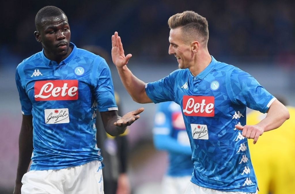 Naples : Milik désigne Koulibaly comme le meilleur dans son poste