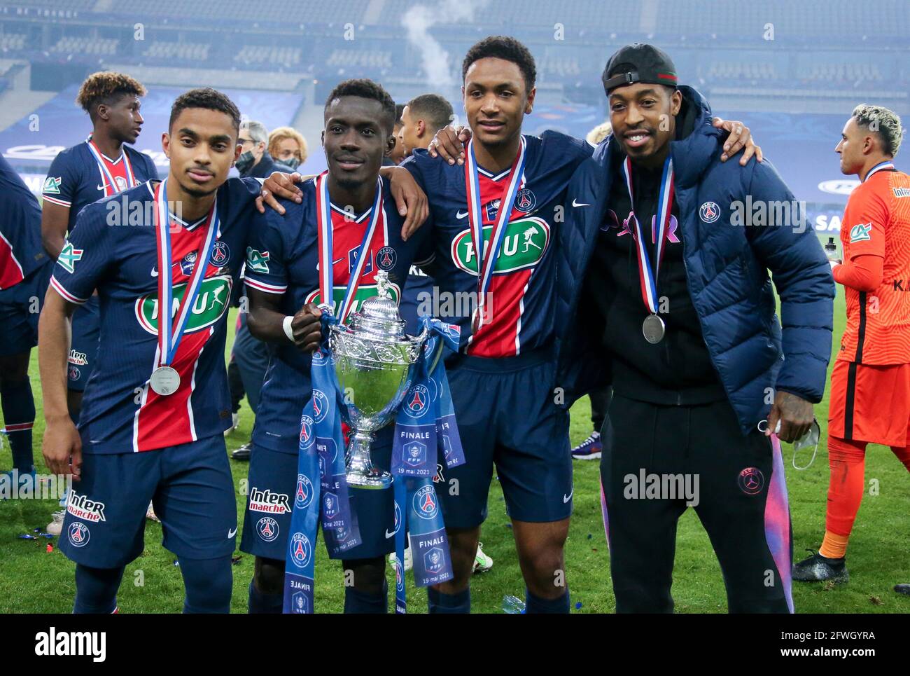 Ligue 1 : Malgré le nul face à Lens, le Paris SG de Gana Gueye et Abdou champion de France