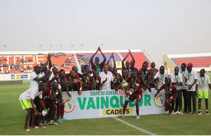 Coupe du Sénégal : Génération Foot champion en cadet et en junior