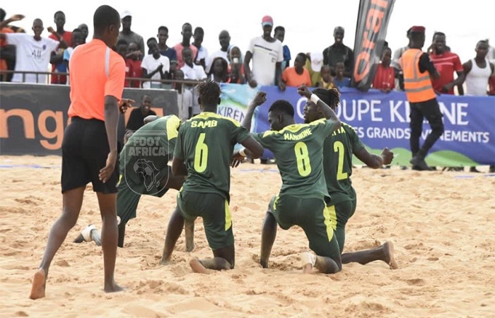 CAN Beach soccer: le Sénégal hérite du Mozambique en demi-finale