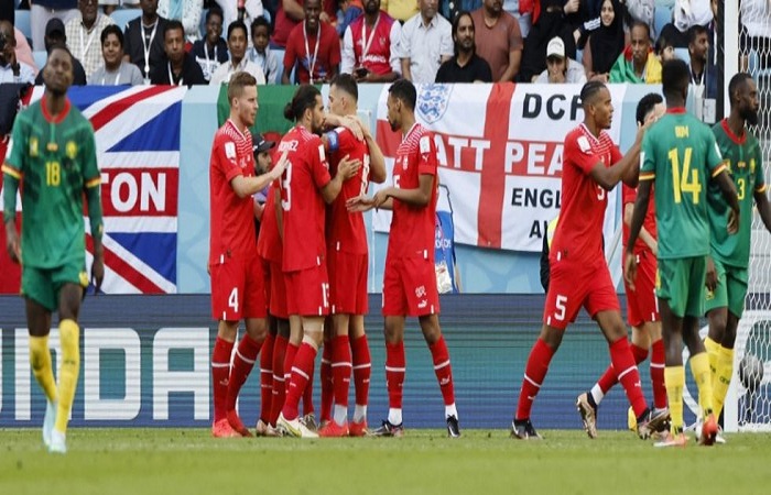 Coupe du monde: Suisse dompte le Cameroun (1-0)