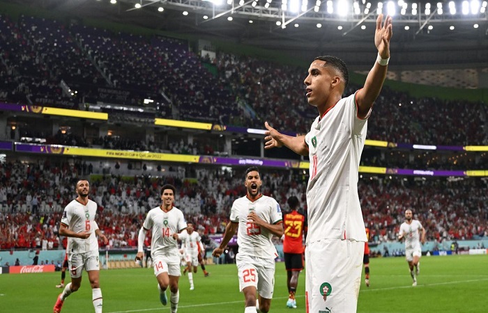 Coupe du monde: le Maroc fait plier la Belgique