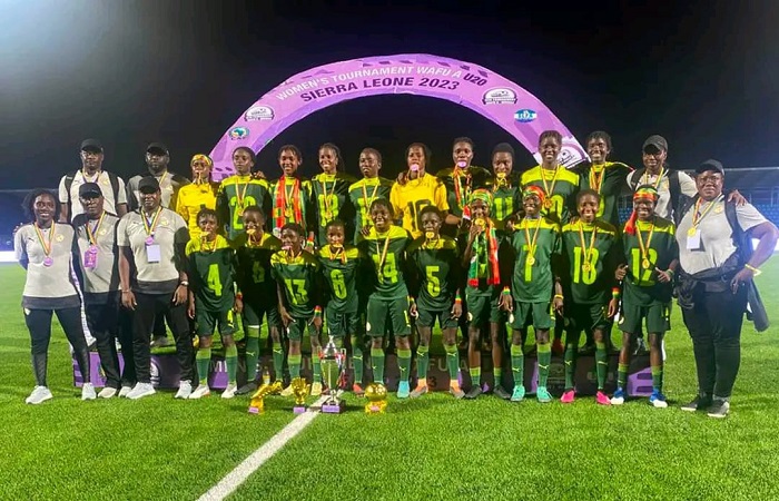 Tournoi UFOA/A U20 féminines : le Sénégal bat la Sierra Leone et s’adjuge le trophée