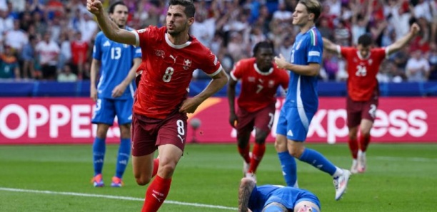 Euro-2024: la Suisse élimine l'Italie tenante du titre