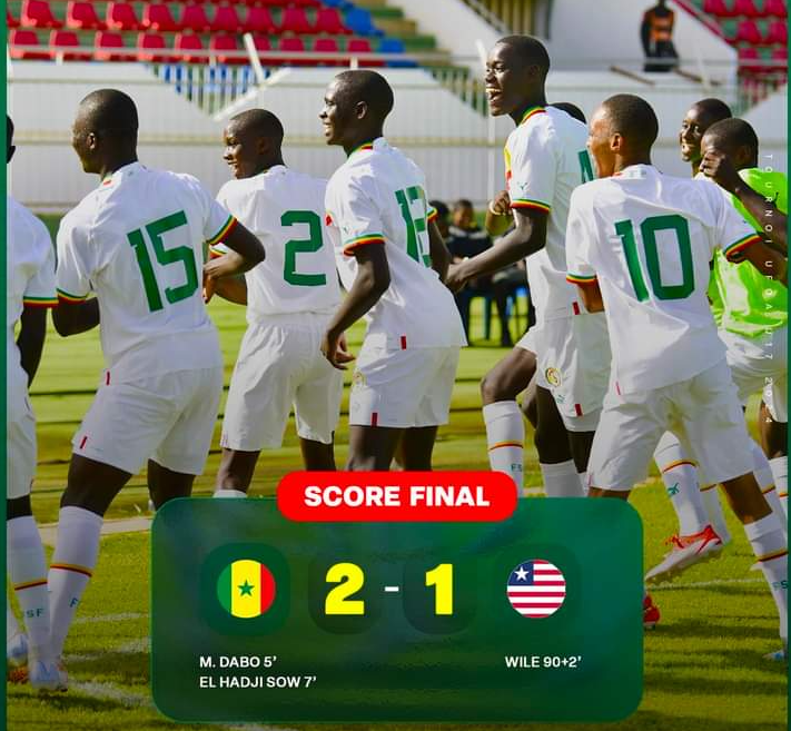 Tournoi UFOA-A U17: le Sénégal bat le Liberia, entrée réussie des Lionceaux